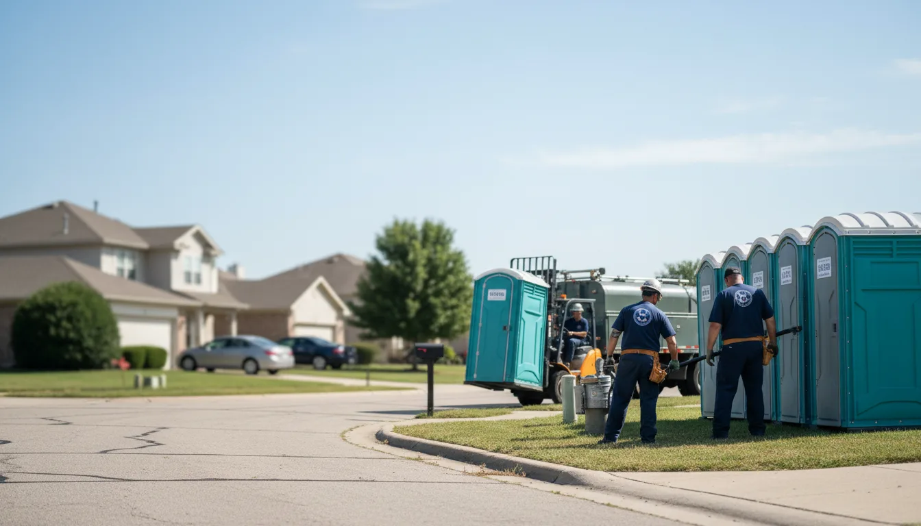 Porta Potty Rental in Kennard, TX near me